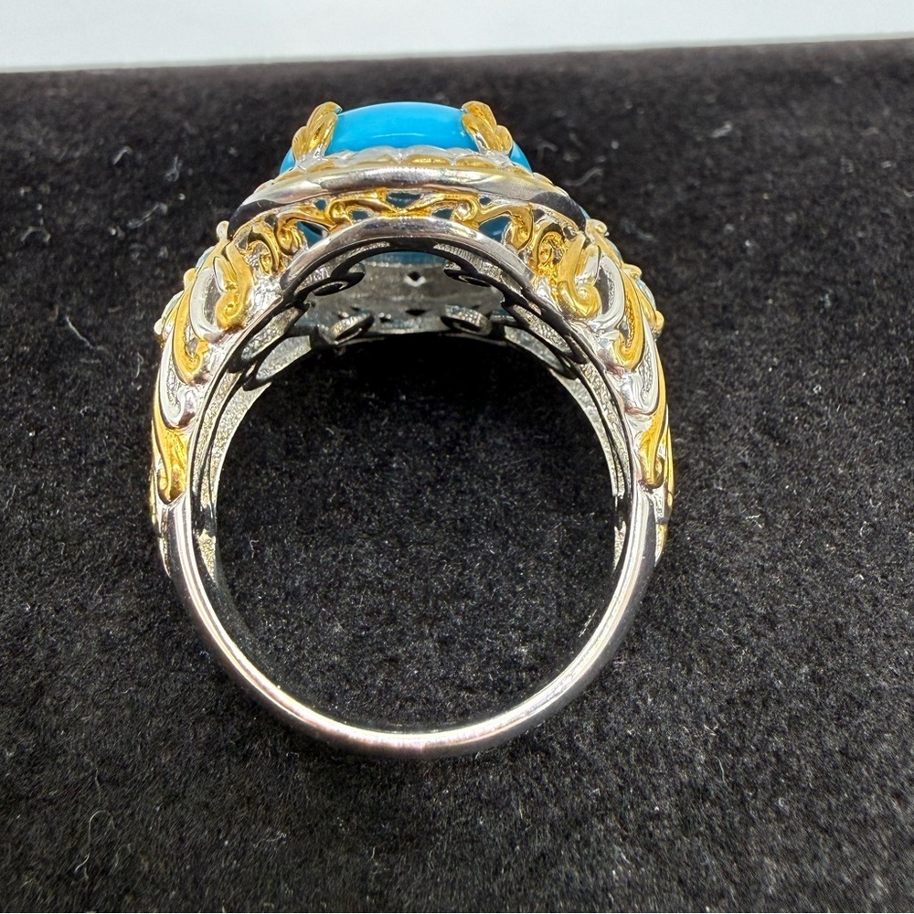 Gems en Vogue Sleeping Beauty Ring 7 3/4 - Picture 4 of 6